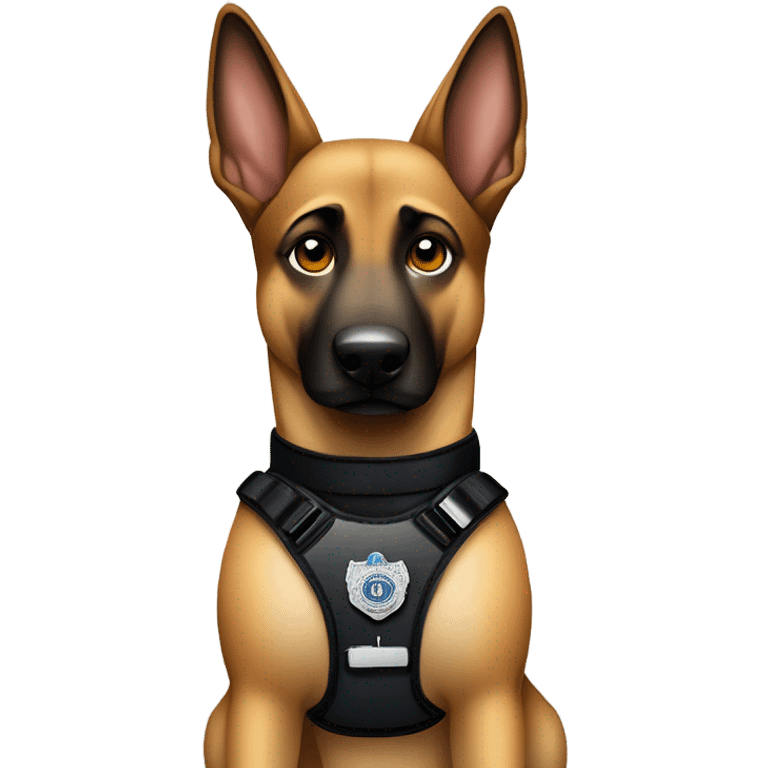 Police dog emoji