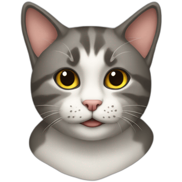 Un gato callejero  emoji