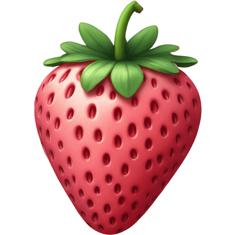 pink strawberry emoji