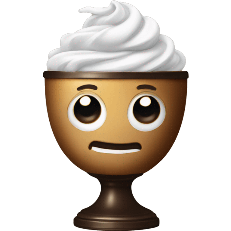 Coffeeholic trophy emoji