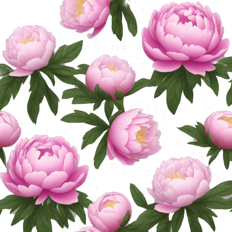 Peonies emoji