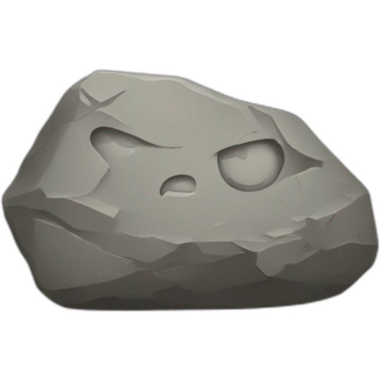 stone emoji