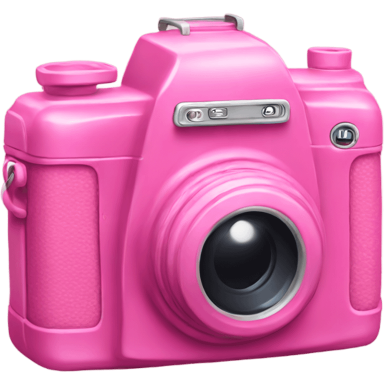 Pink camera emoji