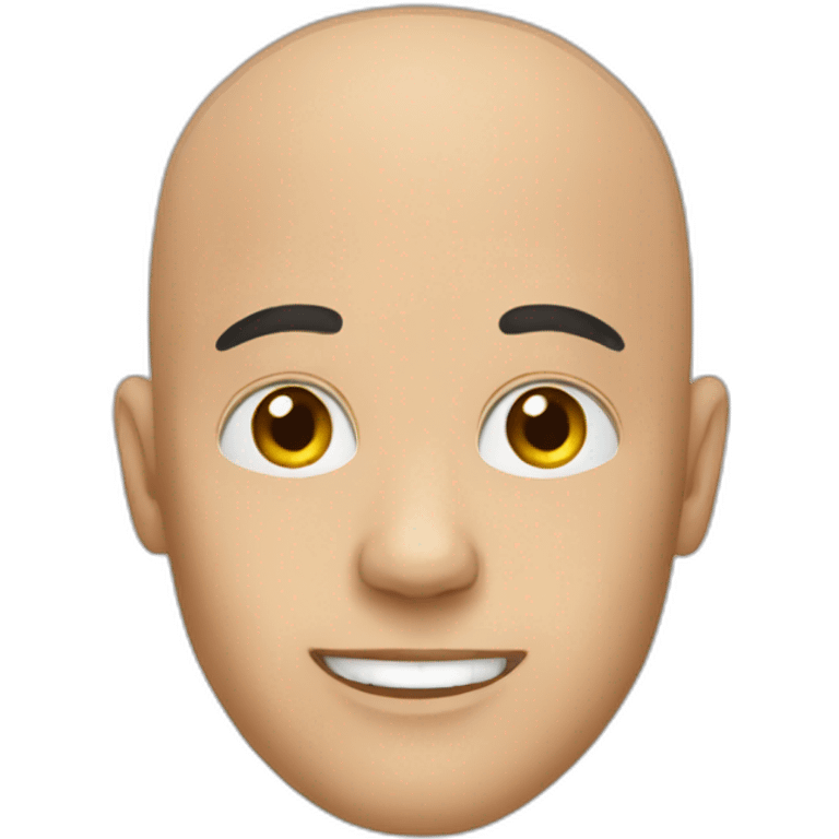 Bald emoji