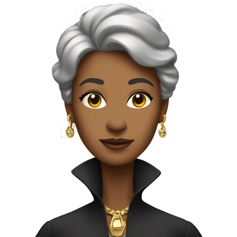 A rich and powerful Woman emoji