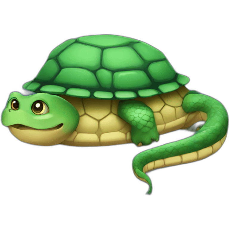 Turtle Snake emoji