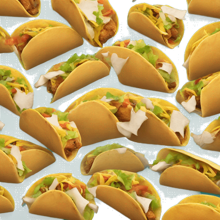 Chicken tacos emoji