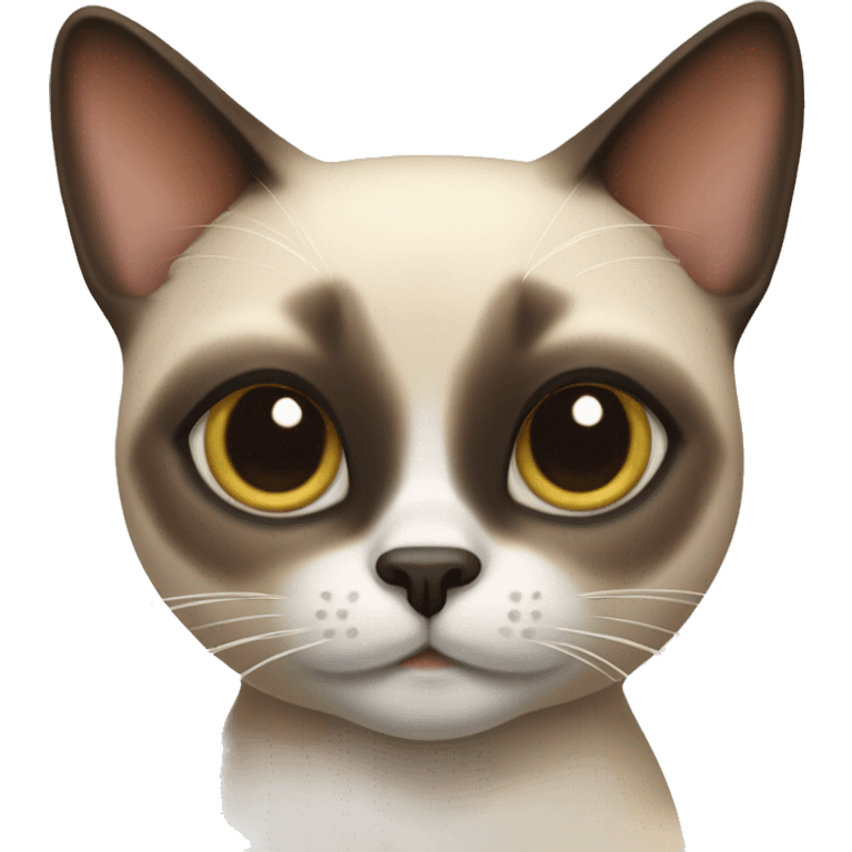 Siamese cat emoji