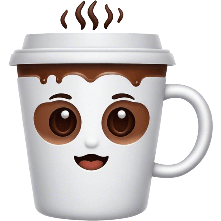 Cute coffee  emoji