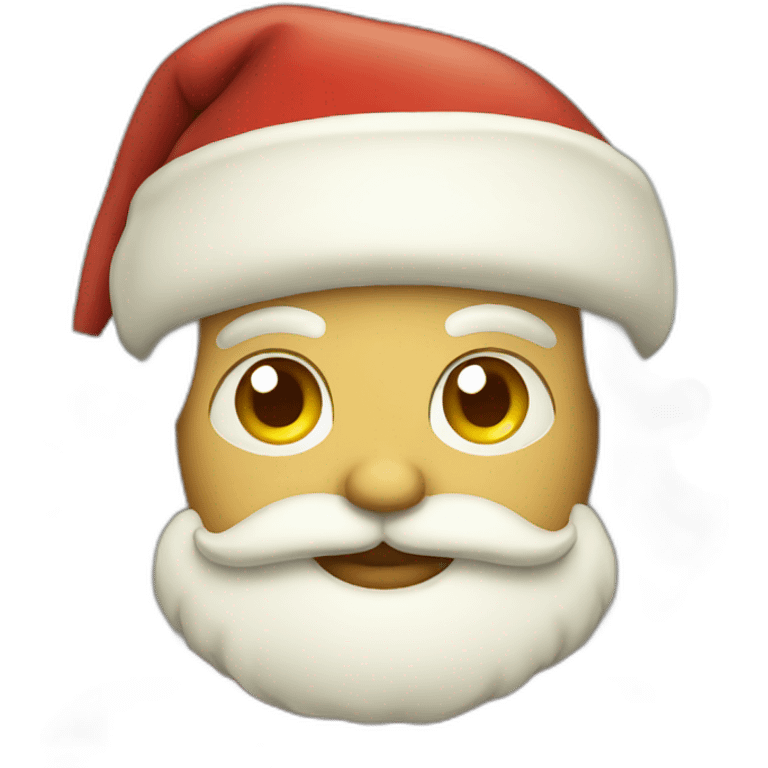 SANTA RETRO emoji