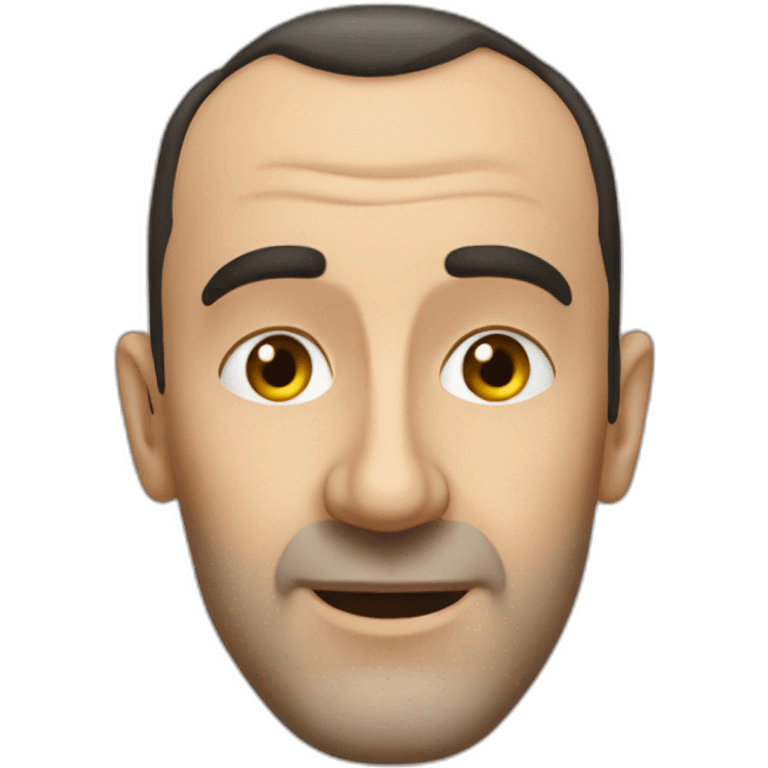 Nikos Aliagas French head emoji