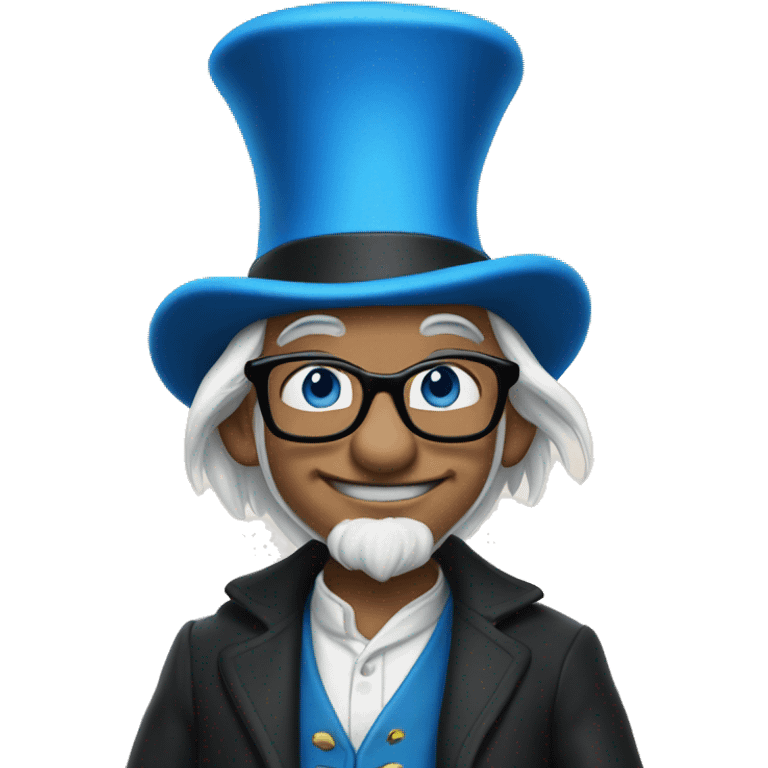 Smurfs magician emoji