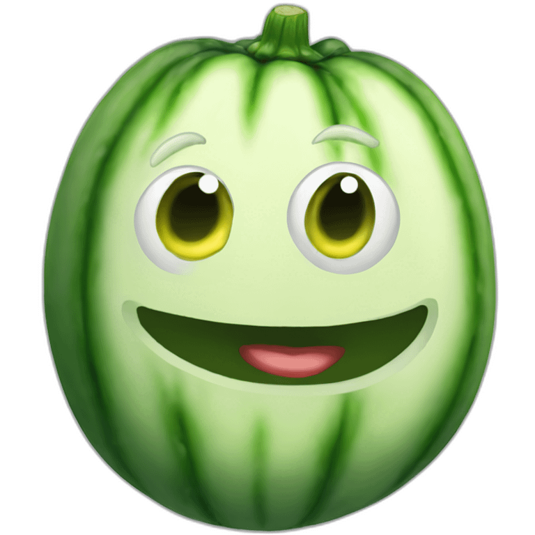 Real life cucumber emoji