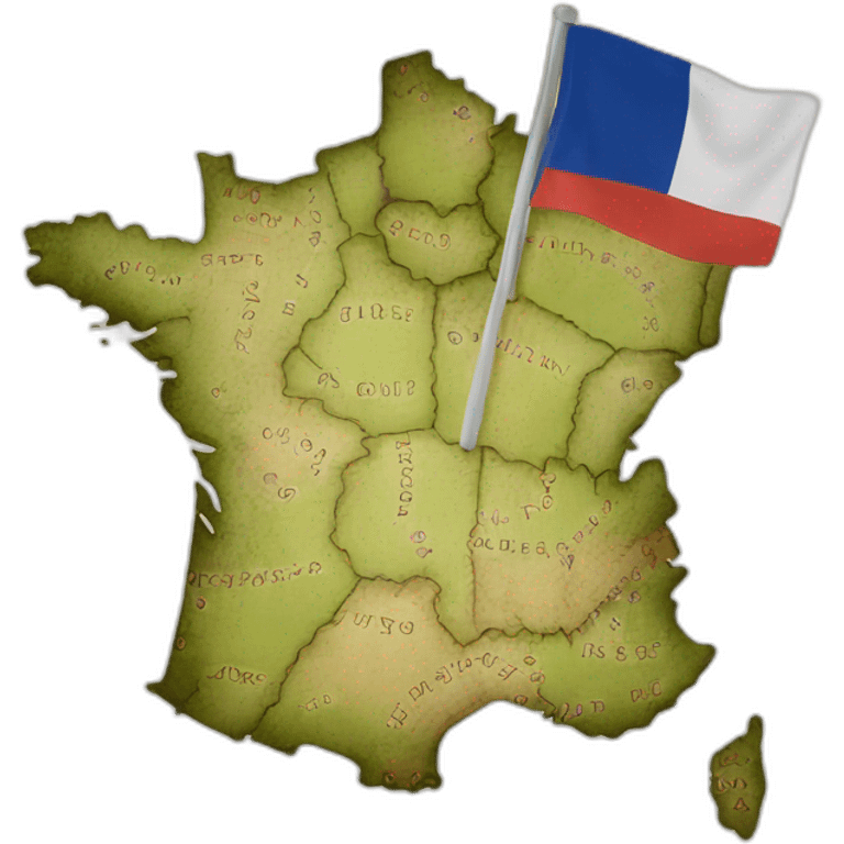 France carte emoji