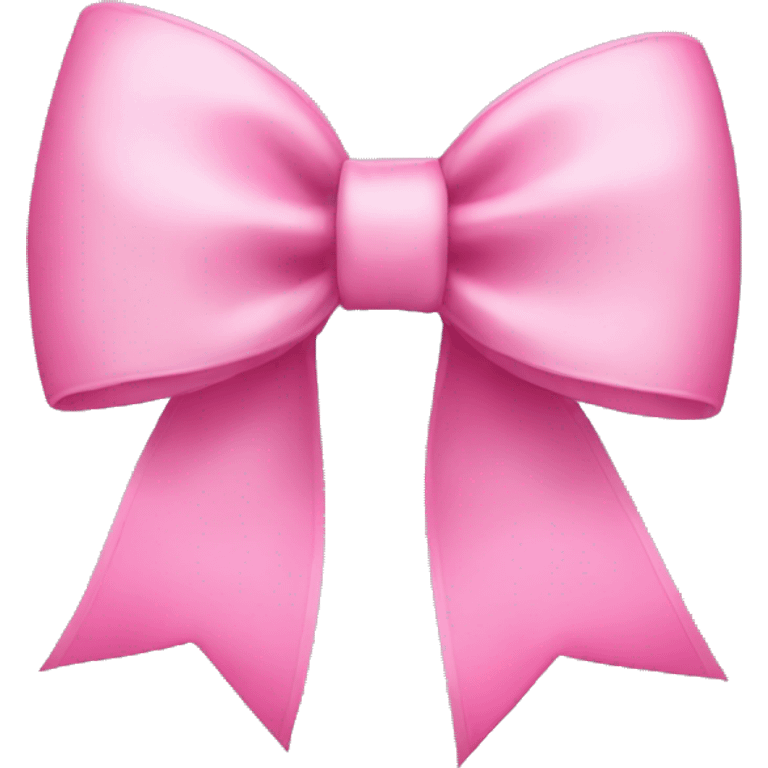 a pink bow  emoji