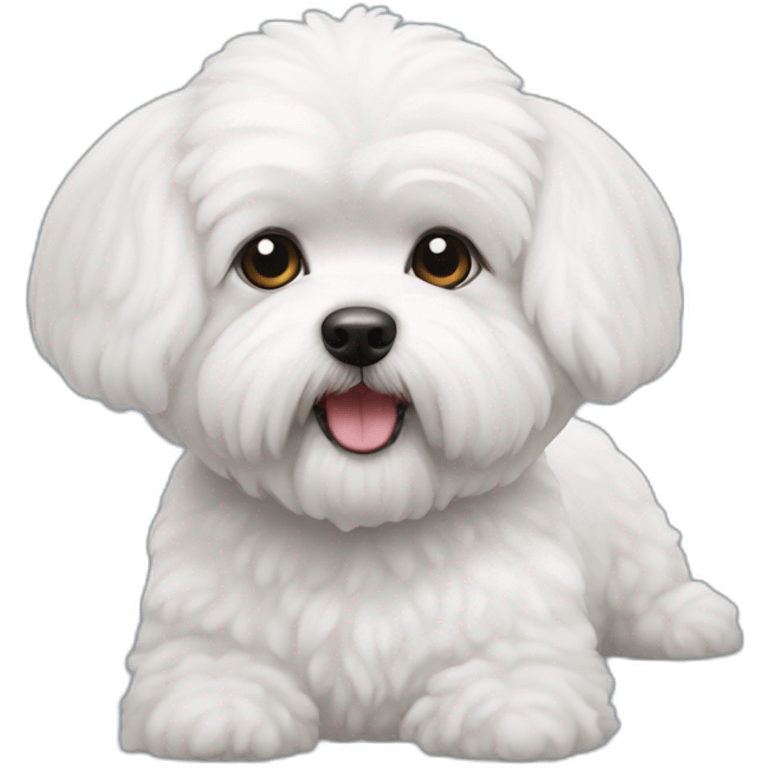 Bichon maltais emoji