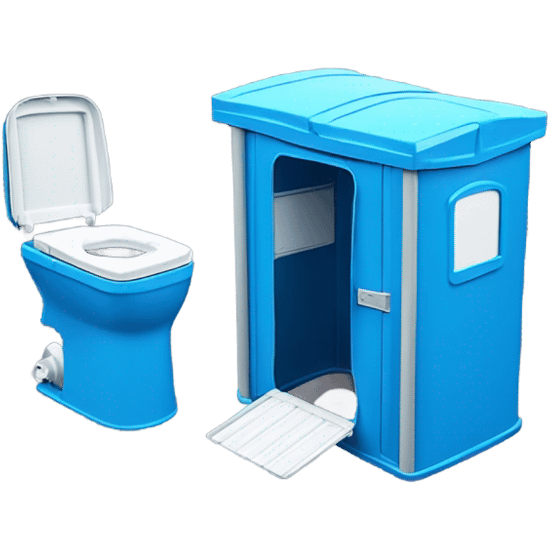 Port a potty  emoji