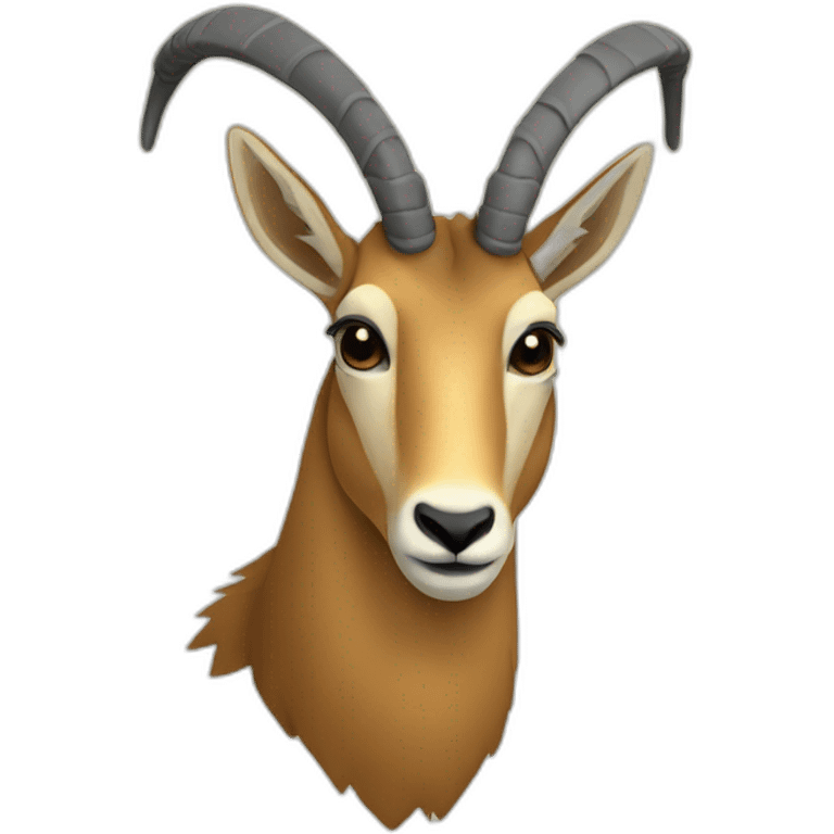 Chamois emoji