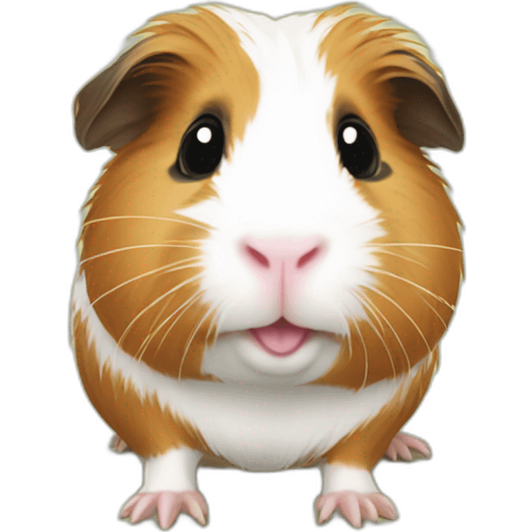 Guinea pig with a emoji