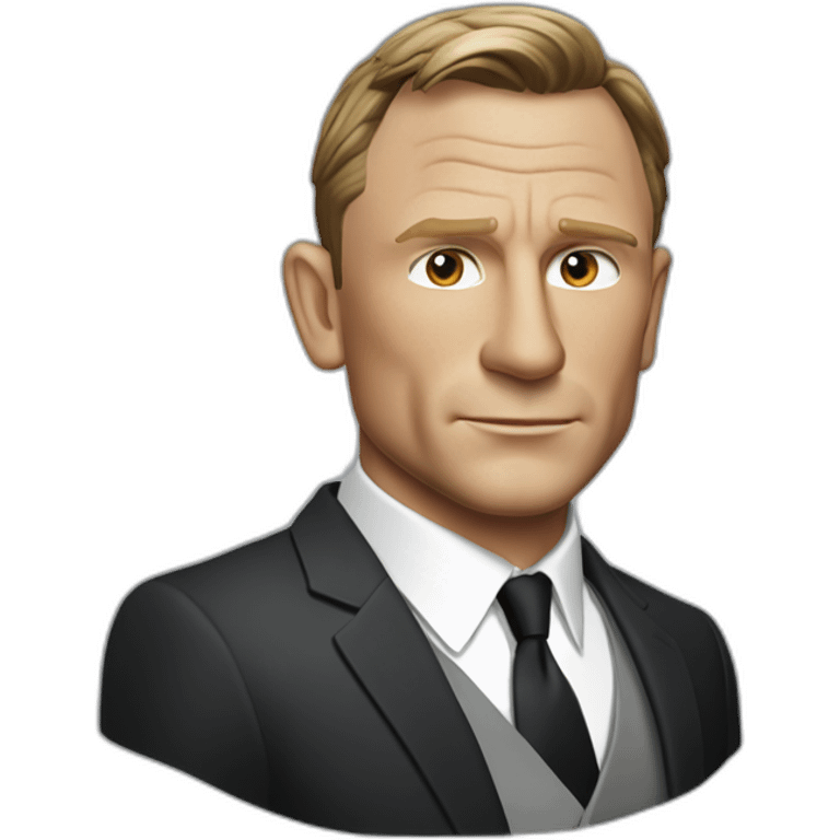 Daniel Craig 007 emoji