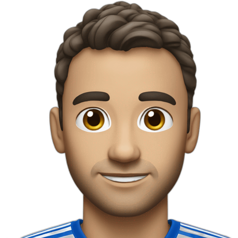 Real Sociedad San Sebastian soccer player emoji