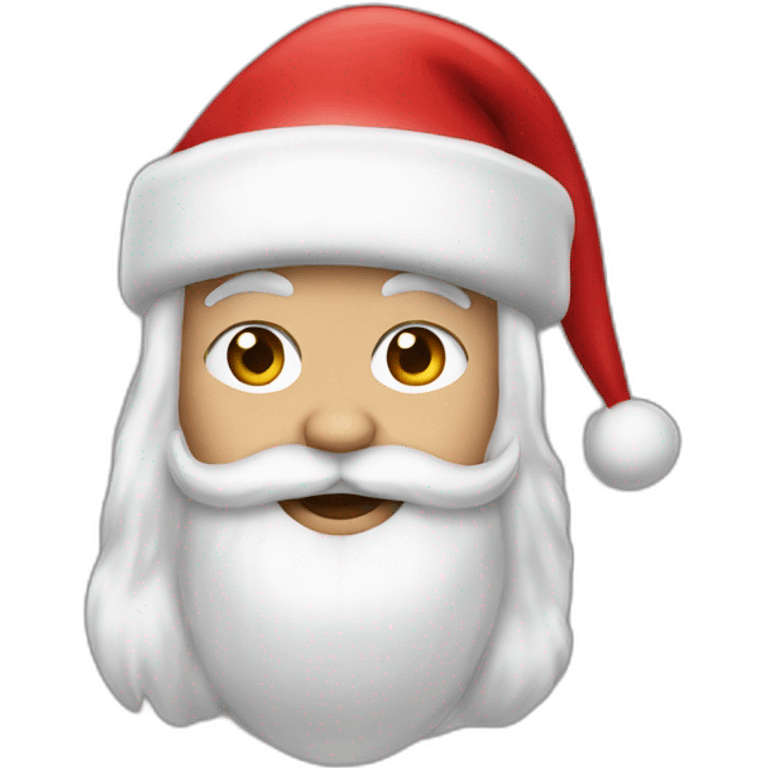 Justin Bieber dressed as santa emoji