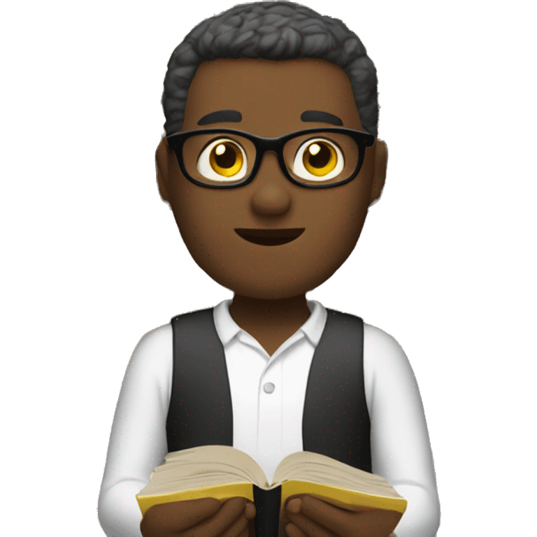 avid reader emoji