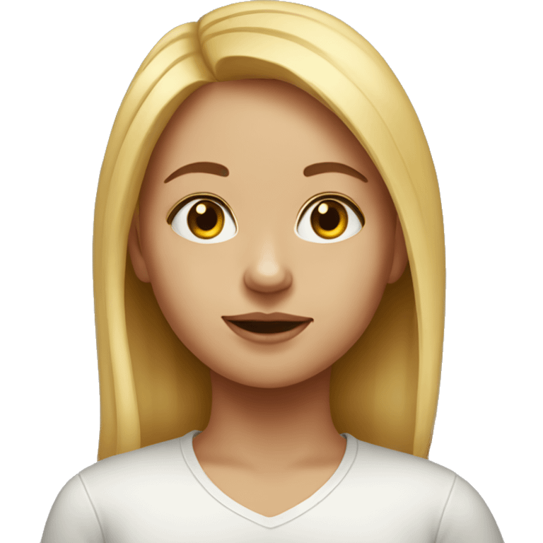 portrait of girl emoji