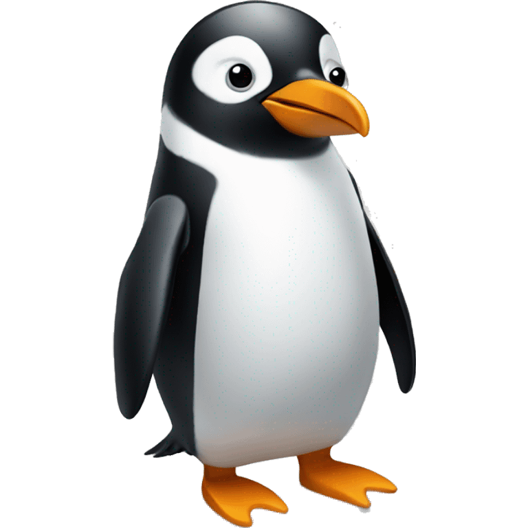 Tourist penguin emoji