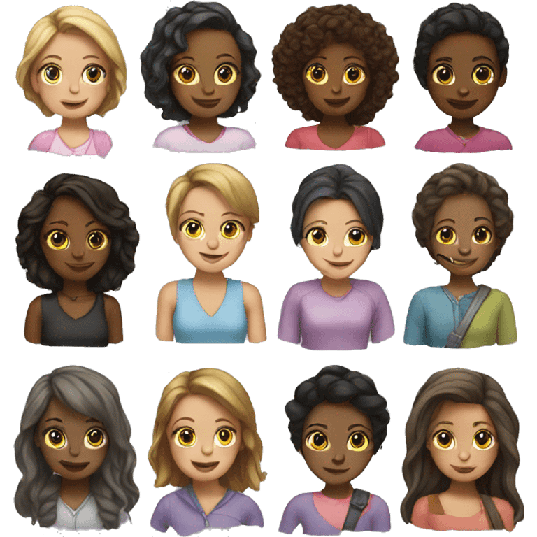 Girl best friends emoji