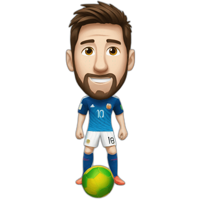 Messi world cup emoji