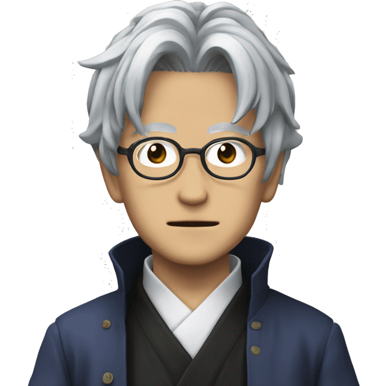 Satoru Gojo with Suguru Geto emoji