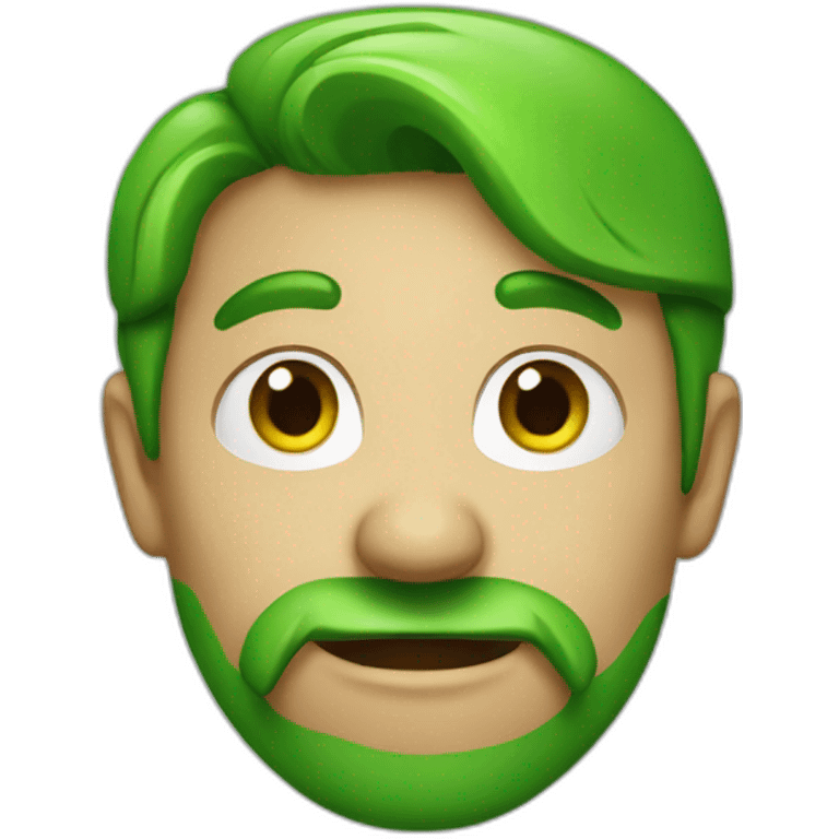 Manzana verde emoji