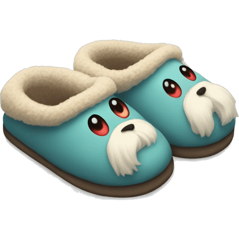 Cozy slippers  emoji