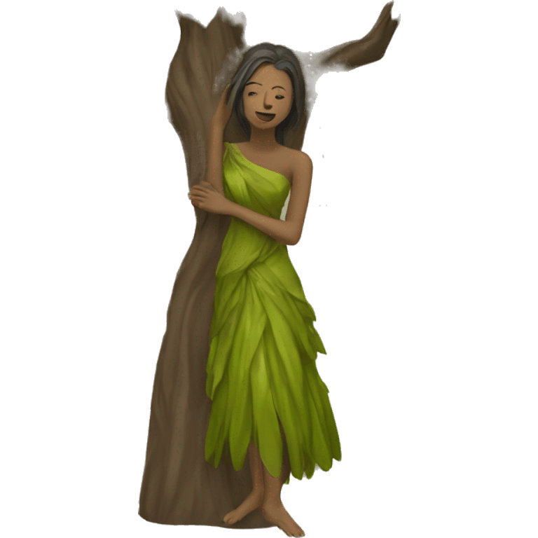 driade tree woman emoji