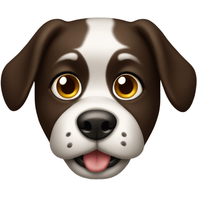 Stinky doggy dark brown emoji