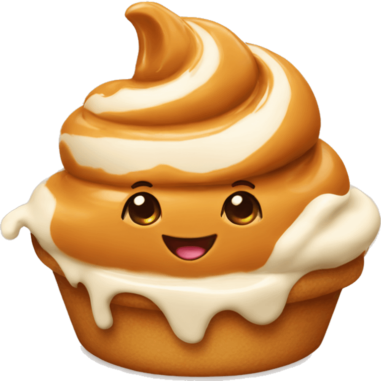 caramel cream emoji