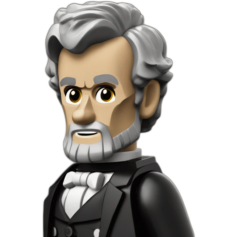 Lego Abraham lincoln emoji