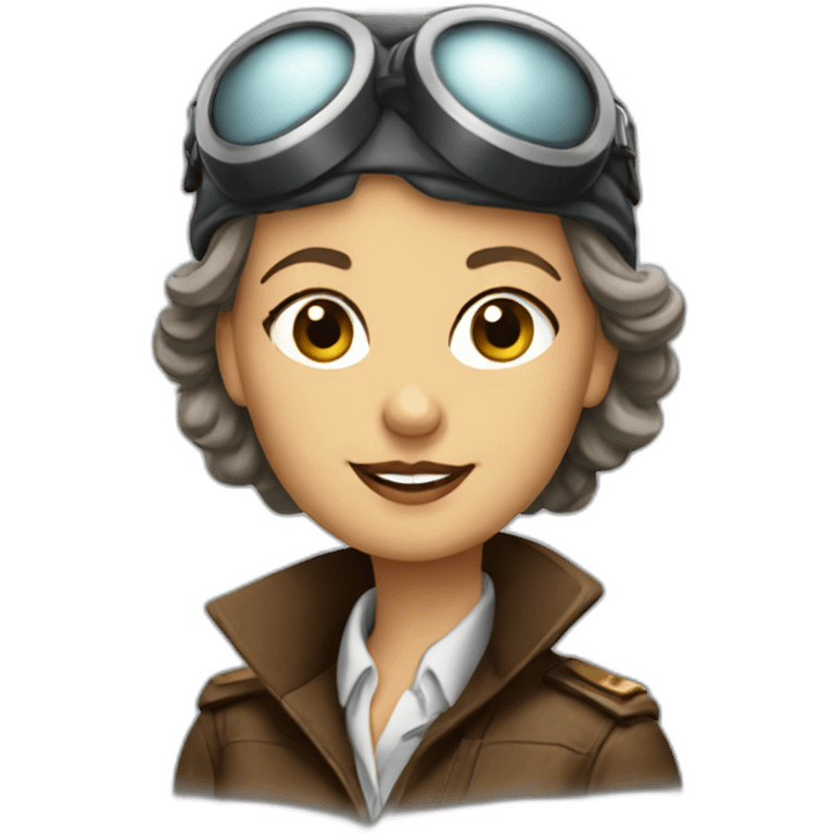 amelia earhart emoji