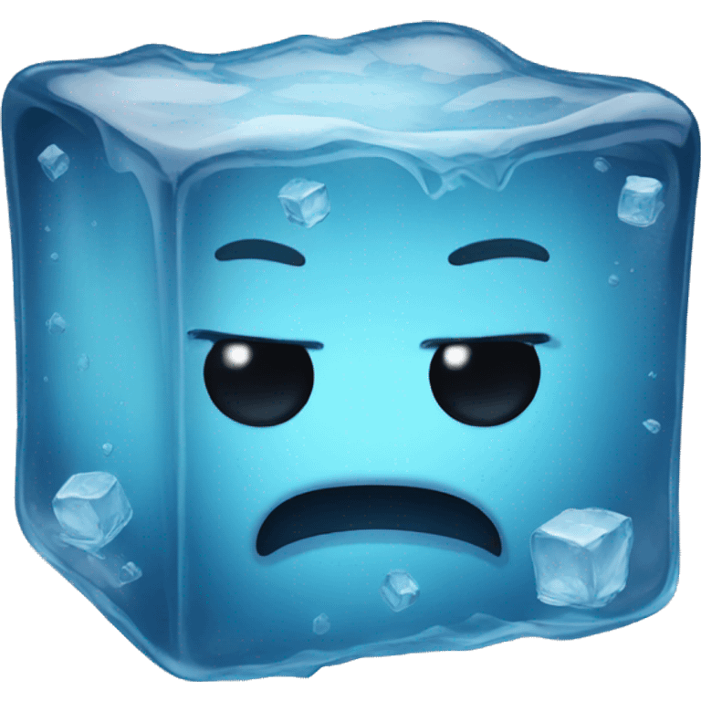 Ice cube emoji