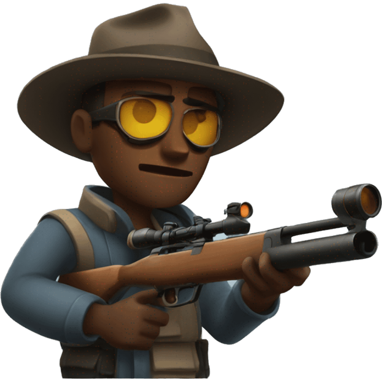 sniper from team fortress 2 emoji