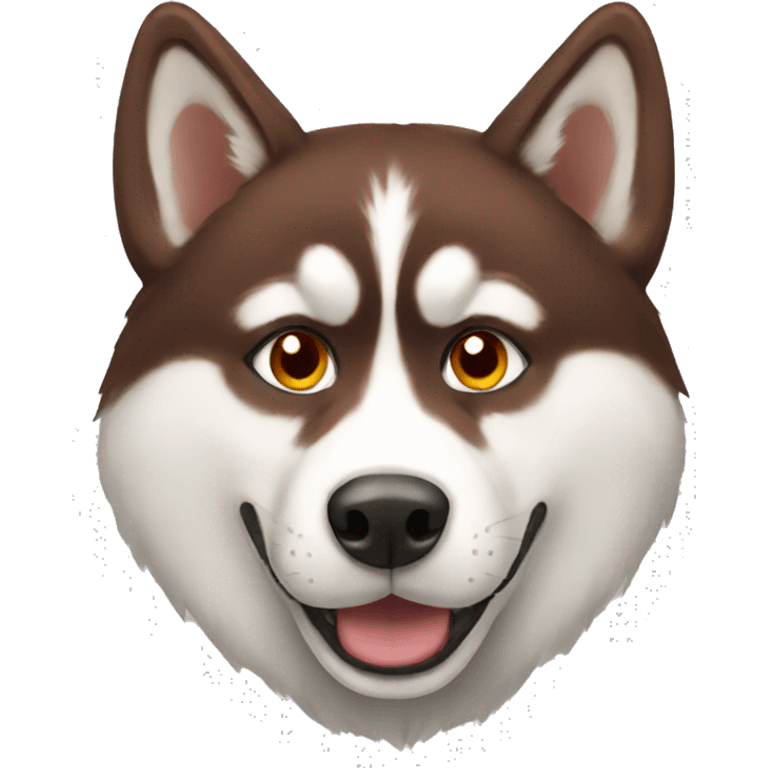 Red Husky emoji