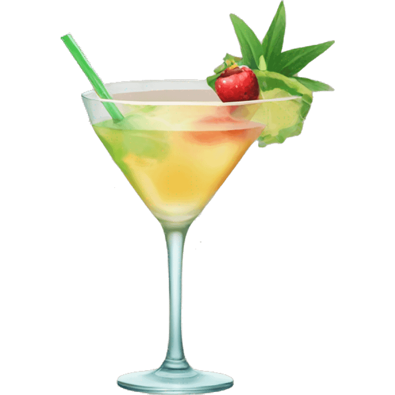 Summer cocktail  emoji