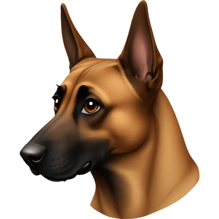 Brown malinois emoji