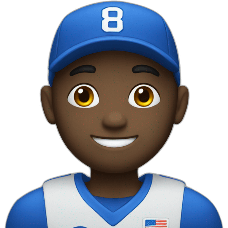 blue go mascot emoji