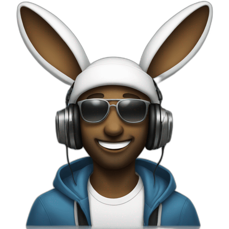 Dj rabit emoji