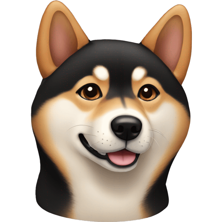 black and tan shiba inu emoji