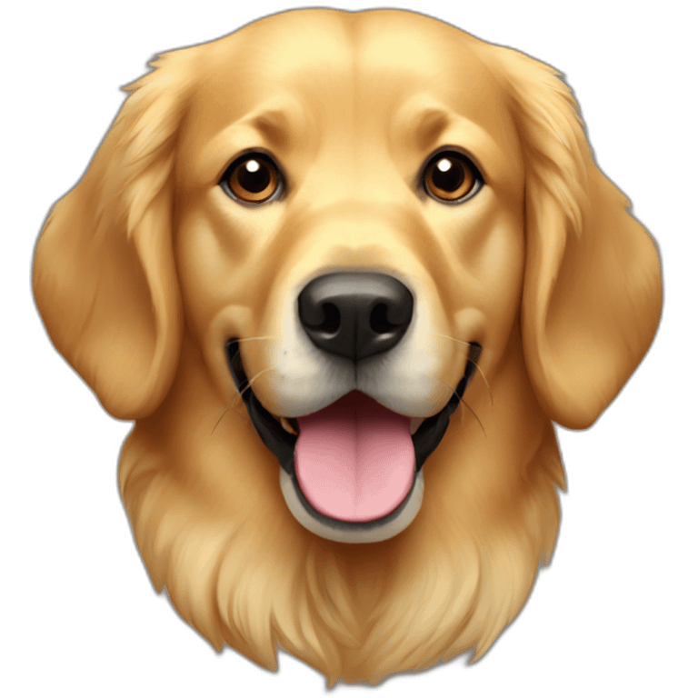 Golden-retriver emoji