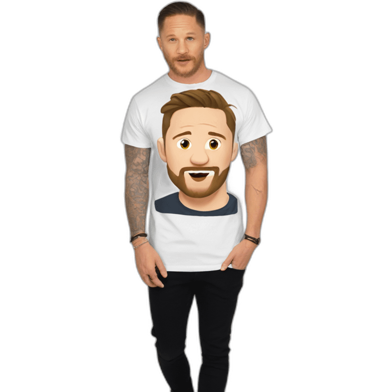 tom hardy t-shirt emoji