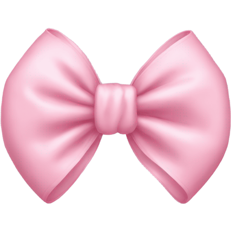 Baby pink bow emoji